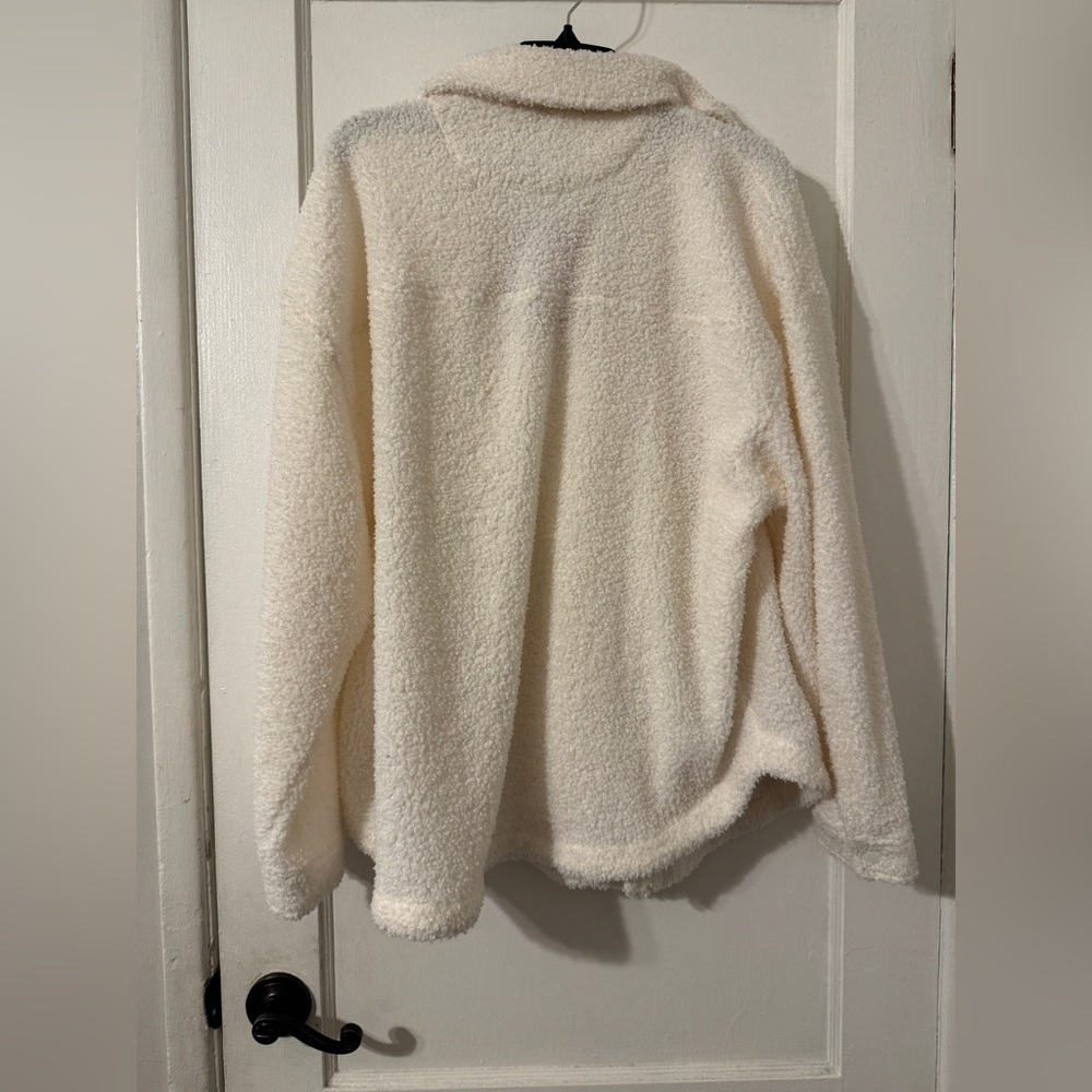 Yitty/Fabletics Teddy Shacket Sz Large - Picture 9 of 11